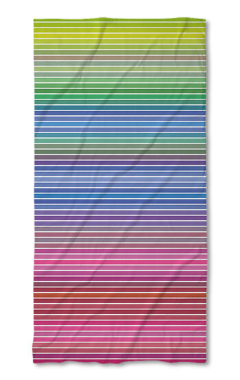 Prosop de plajă Rainbow