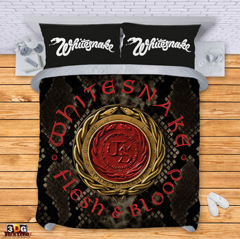 Lenjerie de pat Whitesnake