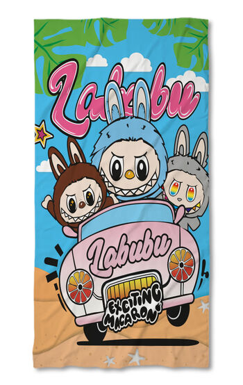 Prosop de plajă Labubu 3