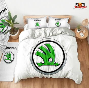 Lenjerie de pat Skoda White