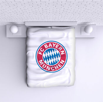 Cuvertură de pat Bayern München White