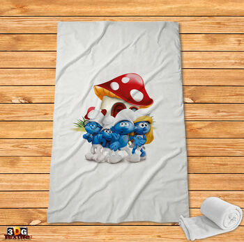 Pătură polar The Smurfs