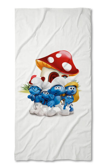Prosop de plajă Smurfs