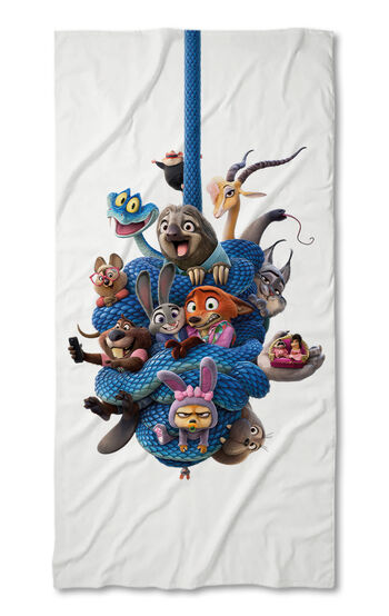 Prosop de plajă Zootropolis 2