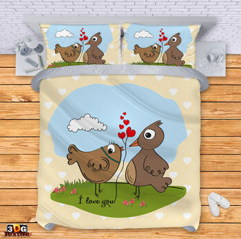 Lenjerie de pat Chicken Love