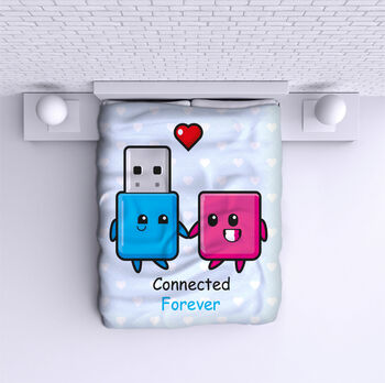 Cuvertură de pat USB