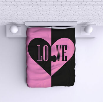 Cuvertură de pat Love