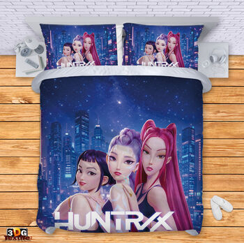 Lenjerie de pat Huntrix K Pop