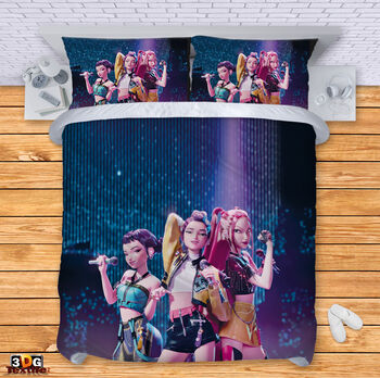 Lenjerie de pat Huntrix K Pop 2
