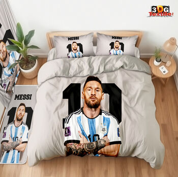 Lenjerie de pat Messi Argentina