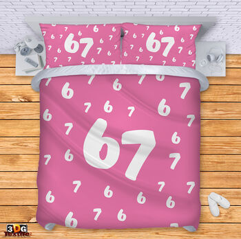 Lenjerie de pat 6 - 7 - Six - Seven