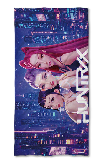 Prosop de plajă Huntrix K Pop 2