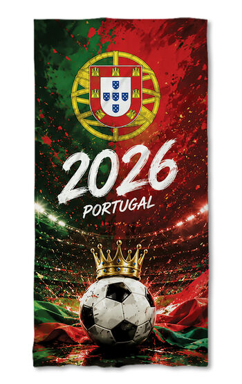 Prosop de plajă World Cup Portugal 2026