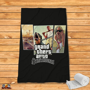 Pătură polar Grand Theft Auto San Andreas 2