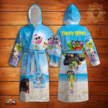 Halate Print Angry Birds