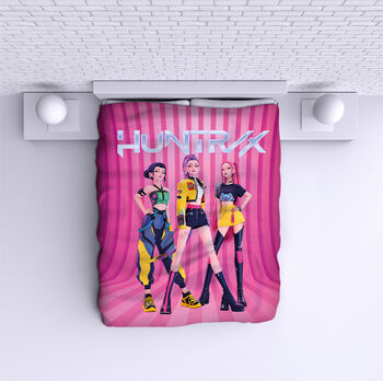 Cuvertură de pat Huntrix K Pop 6