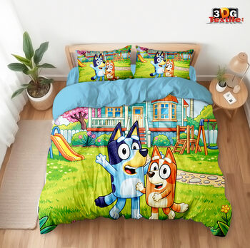 Lenjerie de pat Bluey 3