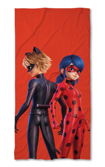 Prosop de plajă Miraculous: Tales of Ladybug & Cat