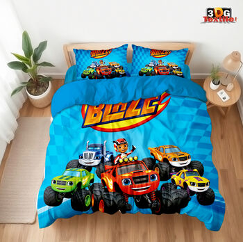 Lenjerie de pat Blaze and the Monster Machines